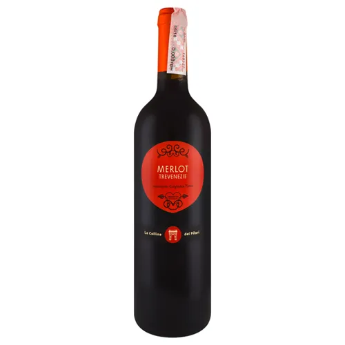 Вино Le Colline dei Filari Merlot червоне сухе 12% 0,75л