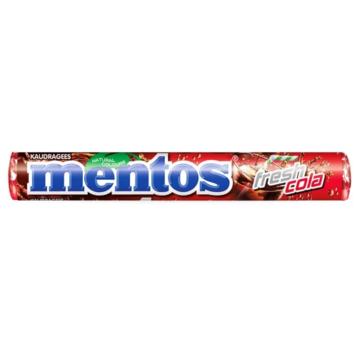 Драже Mentos Фреш-кола жувальне 37г