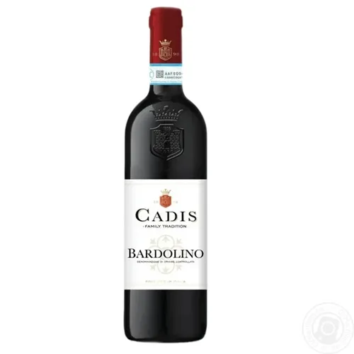 Вино Cadis Bardolino червоне сухе 11,5% 0,75л