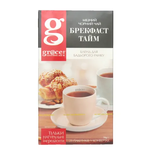 Чай чорний Breakfast time Gr @ ce к/у 25х2г