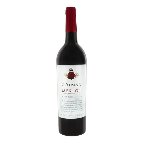 Вино червоне напівсолодке Мерло Cotnar 0.75л 10-12%