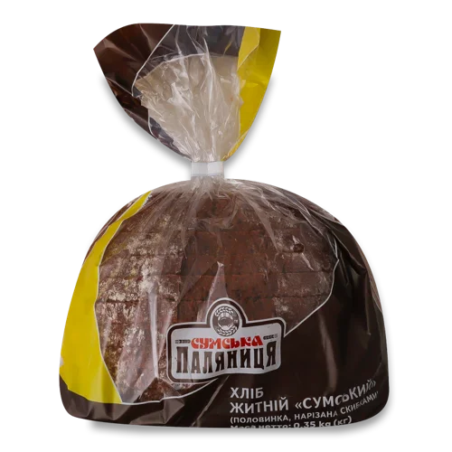 Хліб Житній В Нарізці Сумська Паляниця м/у 0.35 кг