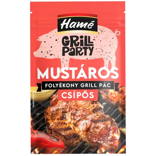 Маринад Hame Grill Party Пікантний для м'яса з медом та гірчицею  80г