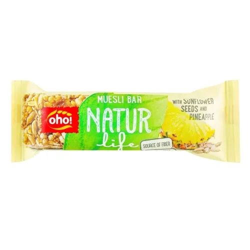Батончик ОНО Natur Life з насінням і ананасом 30г