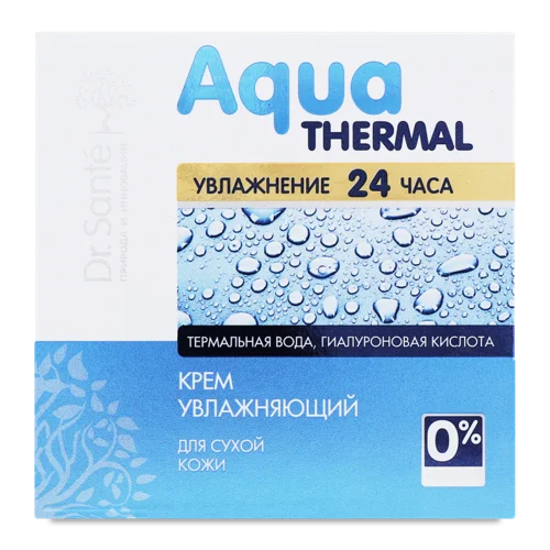 Крем Для Обличчя Зволожуючий Aqua Thermal Dr.Sante, для сухої шкіри, 50мл
