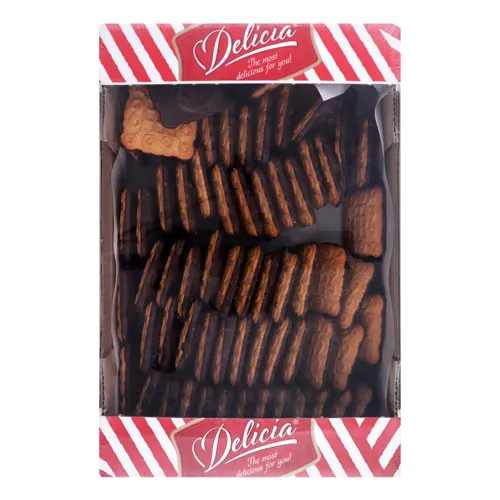 Печиво здобне зі смаком чорної смородини Маргаритка Delicia к/у 1.1кг