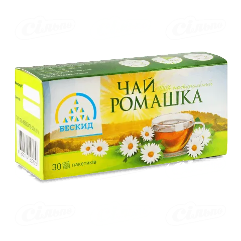 Чай трав'яний «Бескид» «Ромашка», 30*1г