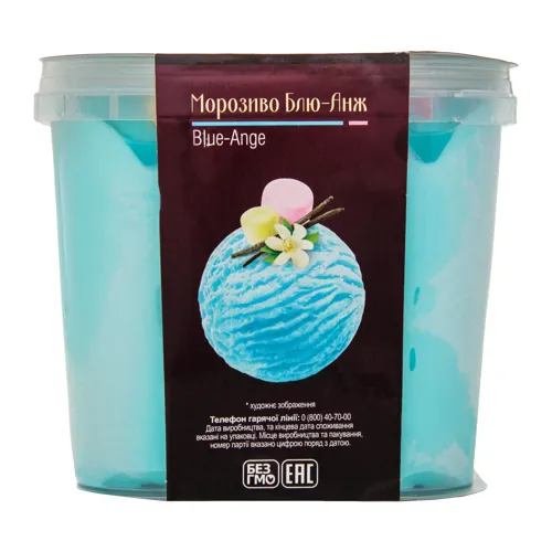 Морозиво Blue-Ange GelAmo картонна упаковка 600г