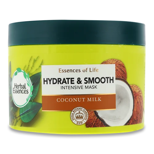 Маска Для Волосся Coconut Milk Hydrate&Smooth Herbal Essences, 450мл