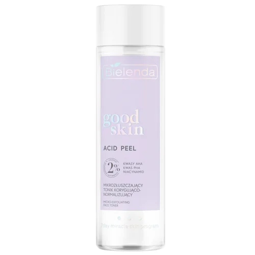Тонік Bielenda Good Skin з Aha +Pha кислотами і ніацинамідом 200мл