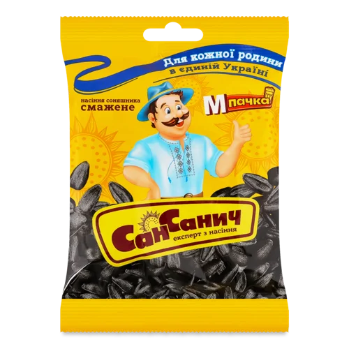 Насіння Соняшника Смажене Вищого Ґатунку, м/у 70г