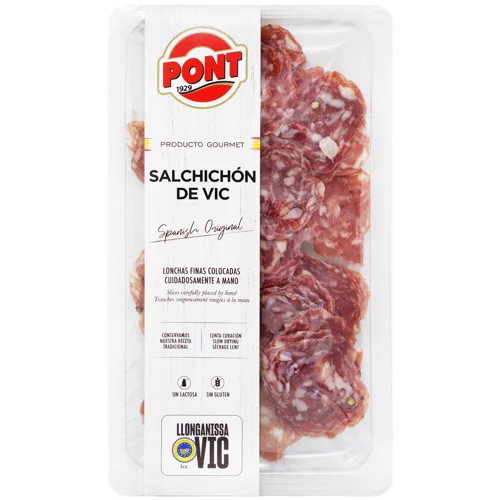 Ковбаса Pont Salchichon De Vic нарізка 80г