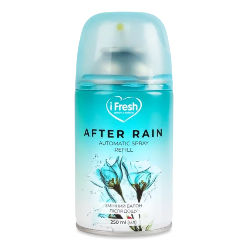 Балон Змінний Аерозольний Для Автоматичного Освіжувача Повітря After Rain iFresh, 250мл