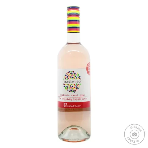 Вино рожеве напівсолодке Москетто Розато 0,75л