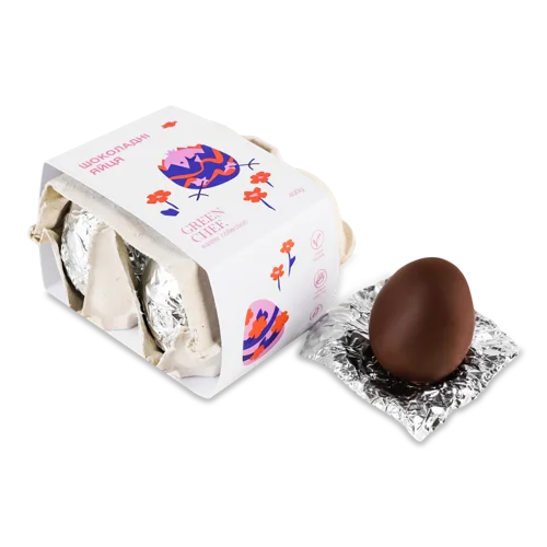 Шоколадні Яйця Easter Collection Green Chef, к/у 240г