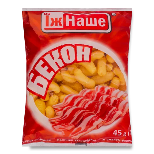 Кукурудзяні Палички В/ґ Бекон, 45 г