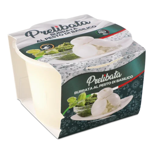 Сир Буррата З Травами Вищого Ґатунку, 50%, 200г