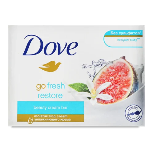 Крем-мило Інжир і Пелюстки Апельсина Go Fresh Dove, к/у, 100г