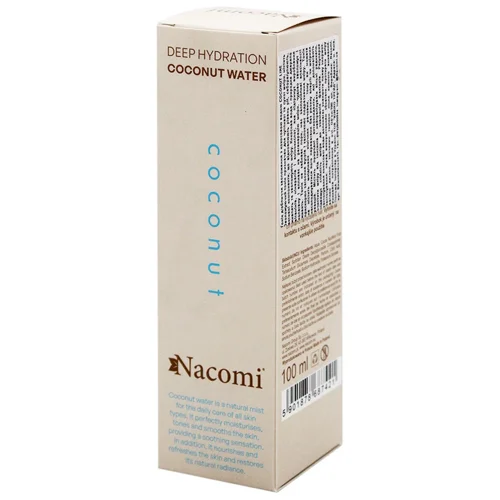 Тонік для обличчя Nacomi Coconut зволоження 100мл
