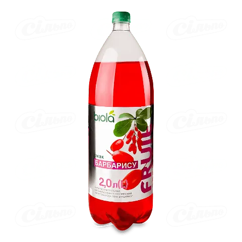 Напій газований Біола Fruit Water зі смаком барбарису 2л