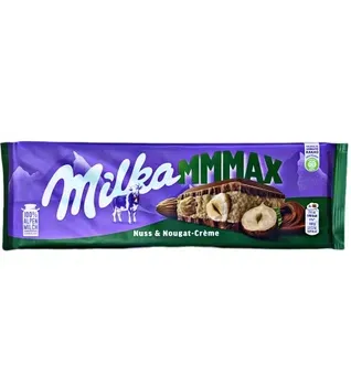 Шоколад Milka Nuss&Nougat-Creme 300г