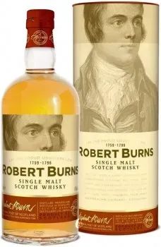 Віскі односолодове Robert Burns Malt 0.7л 43% у подарунковій коробці