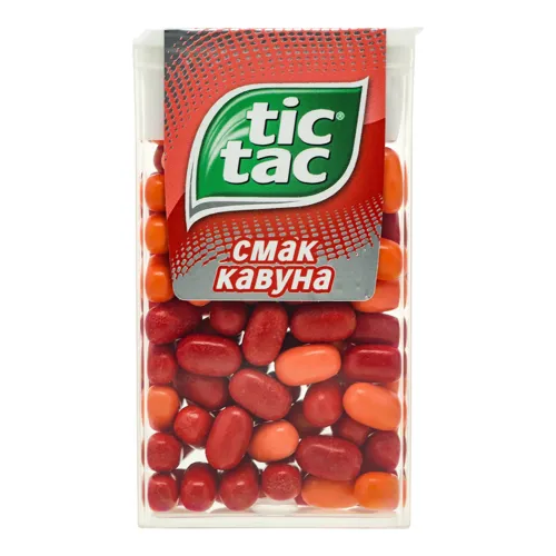 Драже зі смаком кавуна Tic Tac п/у 49г