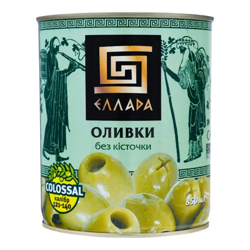 Оливки без кісточки Colossal Еллада 850мл