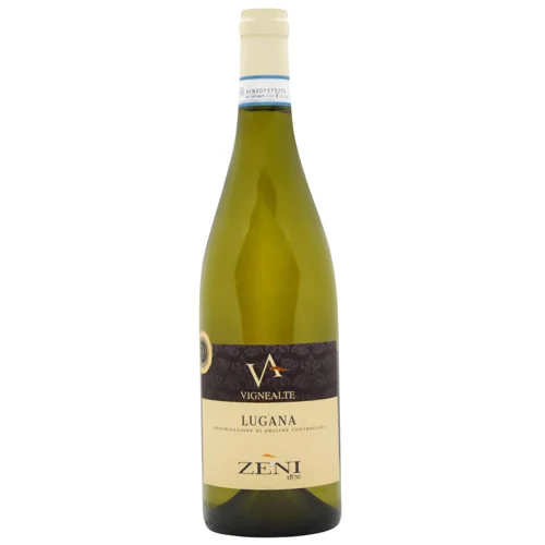 Вино Zeni Lugana Vigne Alte біле сухе 12,5% 0,75л