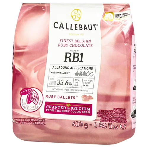 Шоколад Callebaut Ruby 33,6% 400г