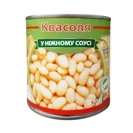 Квасоля 420г у ніжному соусі