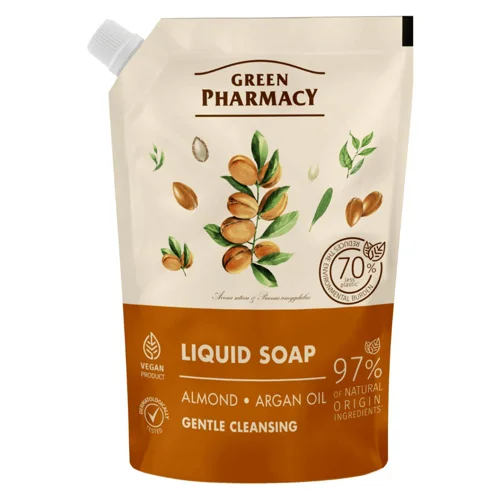 Мило рідке Green Pharmacy Мигдаль та арганова олія 460мл
