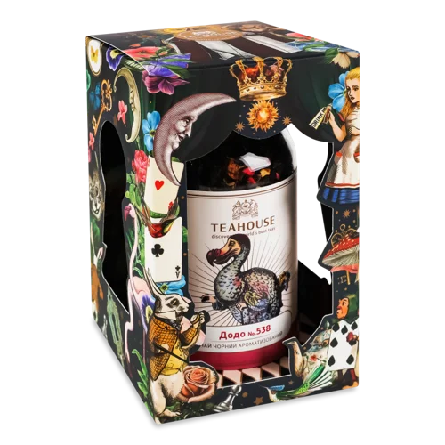 Чай Чорний Ароматизований В/ґ, К/у 195г