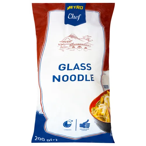 Локшина Metro Chef скляна 200г