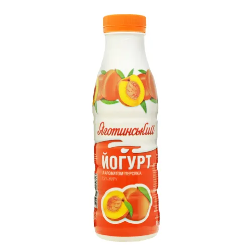 Йогурт 1.5% з ароматом персика Яготинський