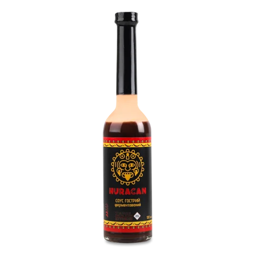 Гострий Соус Ферментований Huracan, п/пл 100 мл