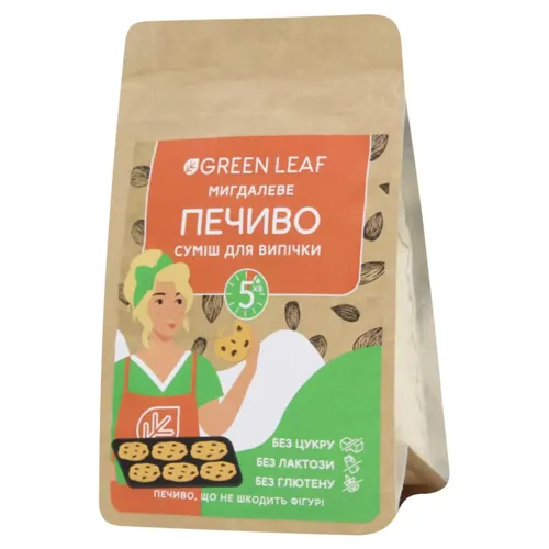 Суміш для випічки Green Leaf Мигдальне печиво 300г