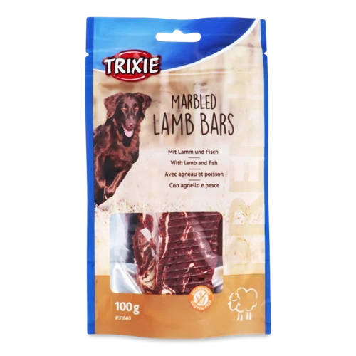 Ласощі Для Собак Marbled Lamb Bars Тріксі В/ґ, 100г