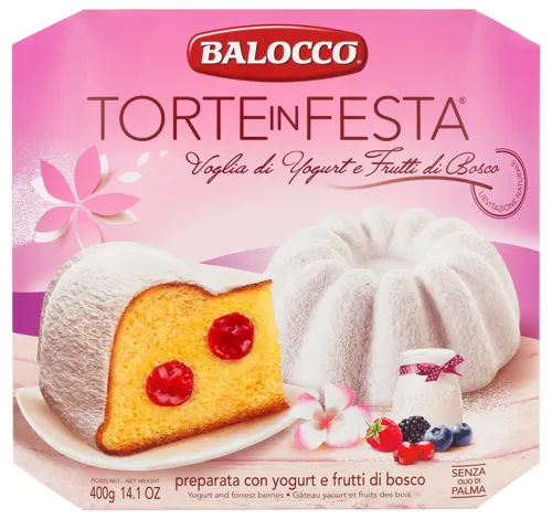 Пиріг з лісовими ягодами та йогуртом Balocco