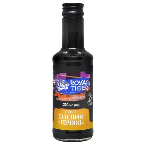 Соус соєвий Royal Tiger Теріякі 200мл