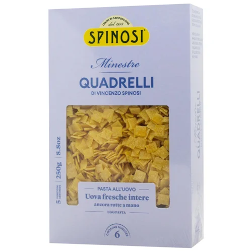 Макаронні вироби Spinosi Quadrelli medium яєчні 250г