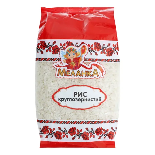 Рис круглозернистий «Меланка» м/у 800г