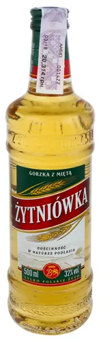 Настойка Zytniowka Гірка з м'ятою 32% 0,5л х15