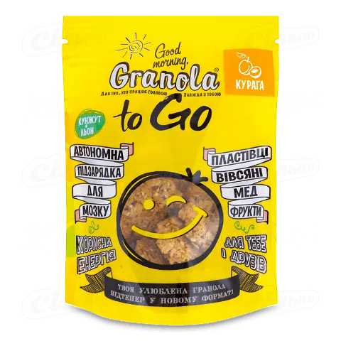 Гранола Good Morning To Go з курагою 140г