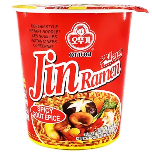 Локшина Ottogi Jin Ramen Гостра 67г