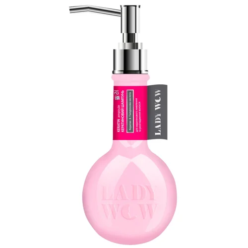 Шампунь Lady Wow Keratin Ampoule 350мл