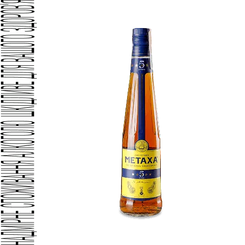 Напій алкогольний Metaxa 5 зірок 0.5л 38%