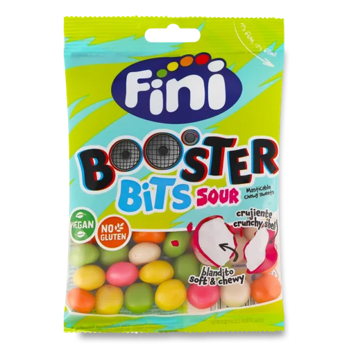 Желейні Цукерки Sour Booster Bits Fini, в/ґ, 90г