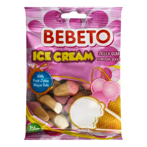 Мармелад жувальний Ice cream Bebeto м/у 80г
