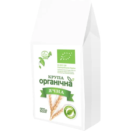 Крупа ячна Козуб органічна 500г